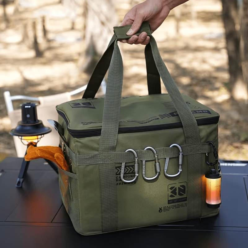 Heavy-Duty Large Capacity Camp - Camping Cooking Organizer 评论和价格