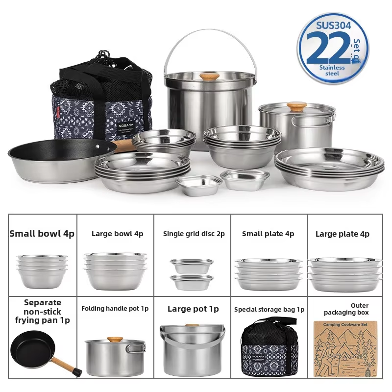 NOBANA Newest Outdoor Stainles - Camping Cooking Organizer 评论和价格