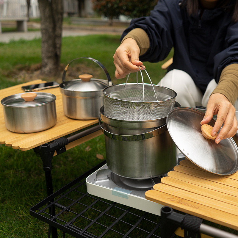 NOBANA Newest Outdoor Stainles - Camping Cooking Organizer 评论和价格
