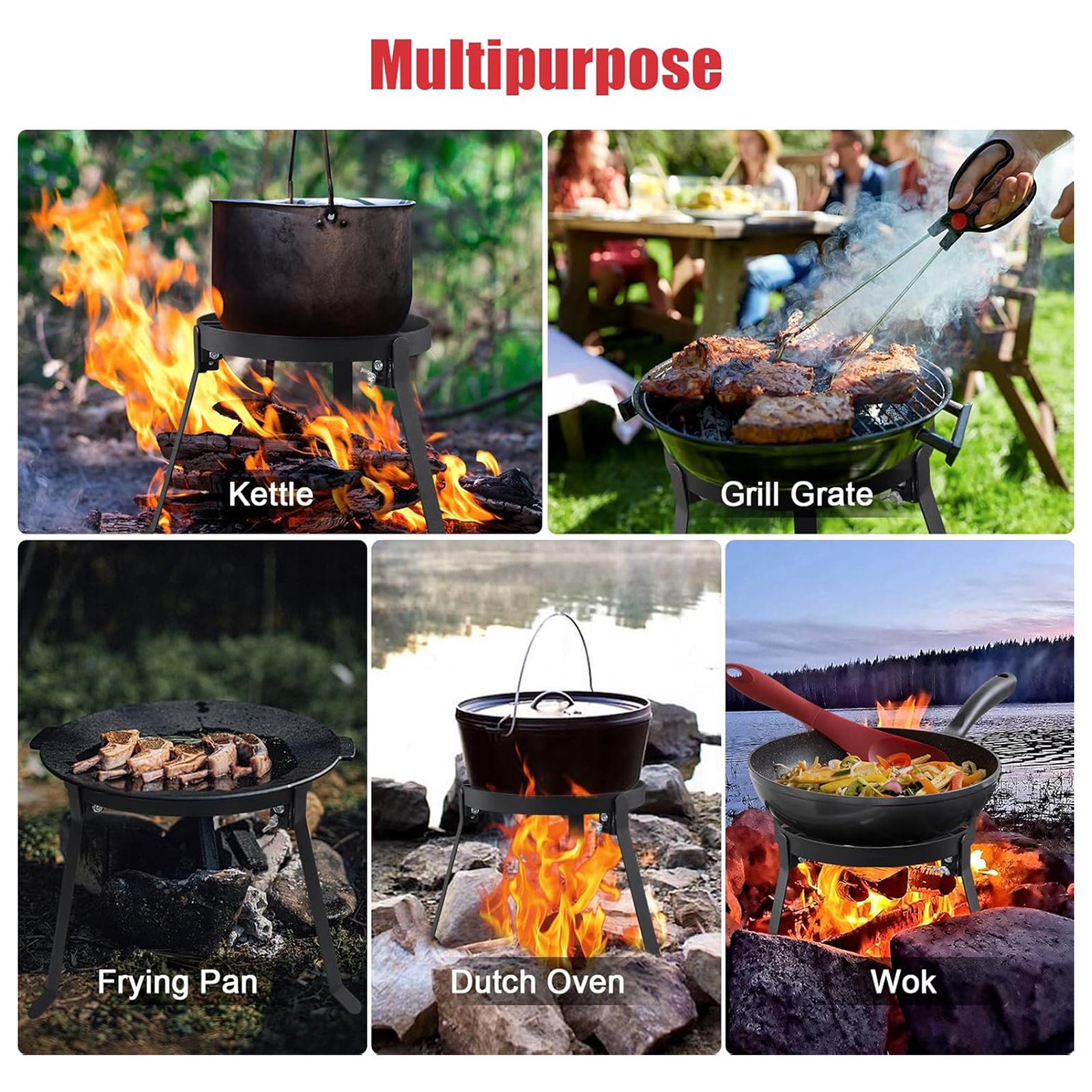 Foldable Cooking Campfire Trip - Camping Hiking Cooking 评论和价格