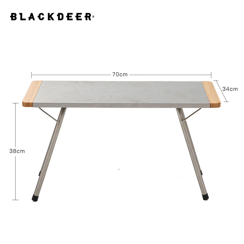 Bamboo Stainless Steel Folding - Camping Cooking Table 评论和价格